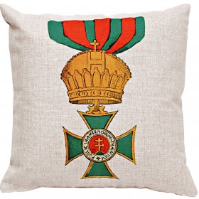 екоративная подушка «Королевский Венгерский орден Святого Стефана»