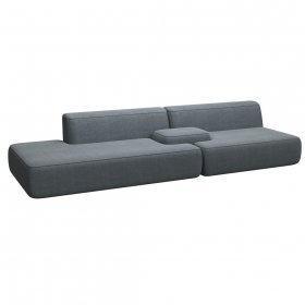Модульный диван Face Lounge серый
