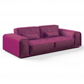 Диван-кровать Venzo L двухместный фиолетовый