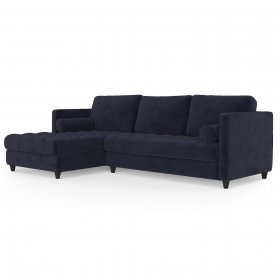 Раскладной диван Sleeper угловой синий 323 см