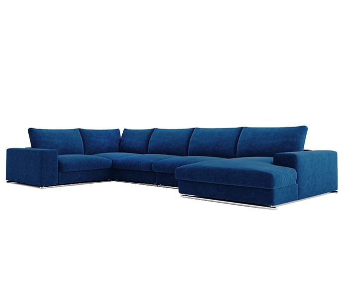Модульный диван Classic синий