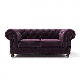 Диван-кровать Chester двухместный фиолетовый