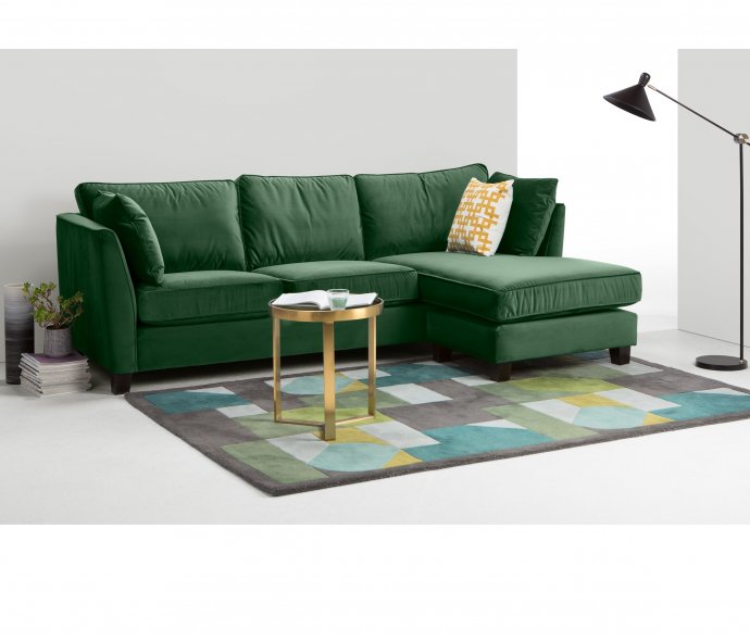 Раскладной диван Iris угловой зеленый 230 купить в Москве, цена, фото,описание