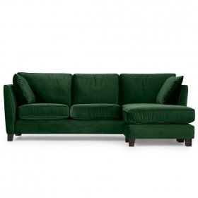 Раскладной диван Iris угловой зеленый 286