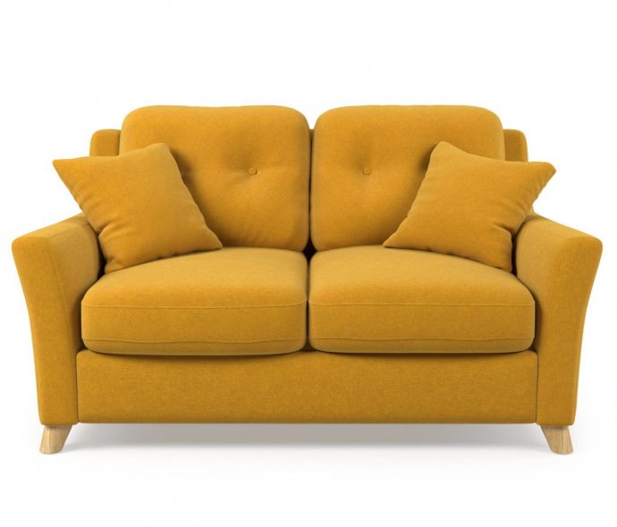 Диван-кровать Tyler двухместный желтый