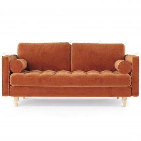 Раскладной диван Sleeper 224 трехместный оранжевый