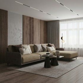 Диван Wisset трехместный с шезлонгом ширина 304 см