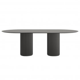 Обеденный стол Olberg Twin черный