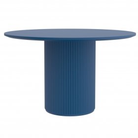 Обеденный стол Olberg 100 синий МДФ/эмаль