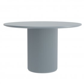 Обеденный стол Olberg 90 серый МДФ/эмаль