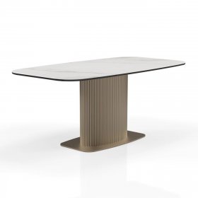 Обеденный стол из керамики Olberg  onix