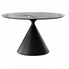 Обеденный стол Sevilia D120 светлая керамика