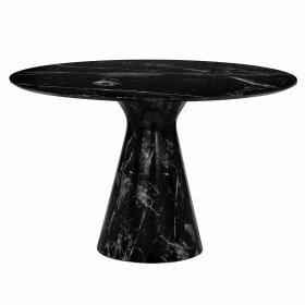 Обеденный стол Lenton круглый черный