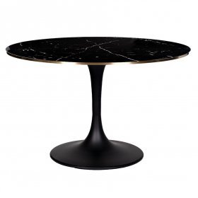 Обеденный стол Klarin с мраморным стеклом 